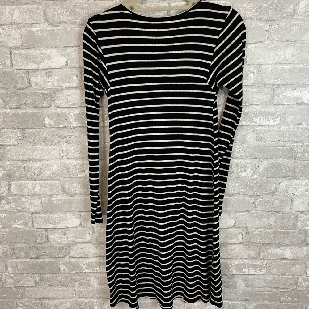 Maurices Striped Ribbed Dress - Picture 2 of 4